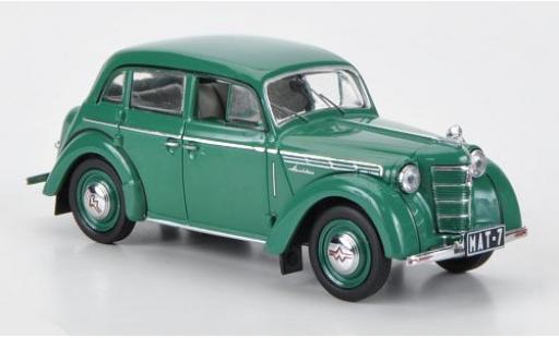 Moskwitsch 401 1/43 IST Models verde 1955 modellino in miniatura