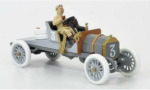 Itala Targa Course 1/43 STF Florio No.3 grigio1906 A.Cagno 1907 modellini auto