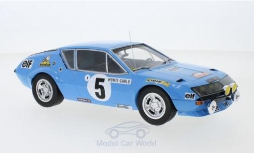 Alpine A310 1/18 IXO Renault No.5 Rallye WM Rallye Monte Carlo 1975 J-L.Therier/M.Vial modellino in miniatura