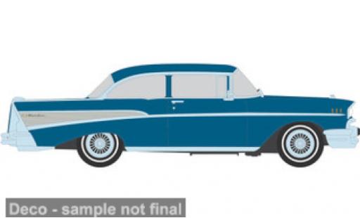 Chevrolet Bel Air 1/64 IXO America blau 1957 1:64 modellino in miniatura