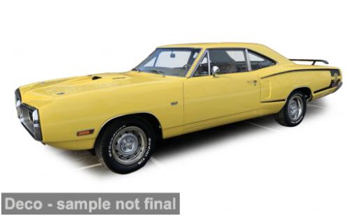 Dodge Coronet 1/43 IXO America Super Bee gelb 1970 1:43 modellino in miniatura