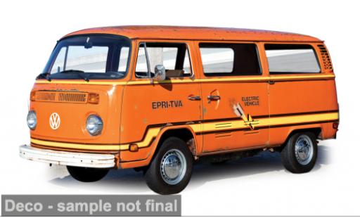 Volkswagen T2 1/18 IXO America Elektrotransporter orange 1978 1:18 modellino in miniatura