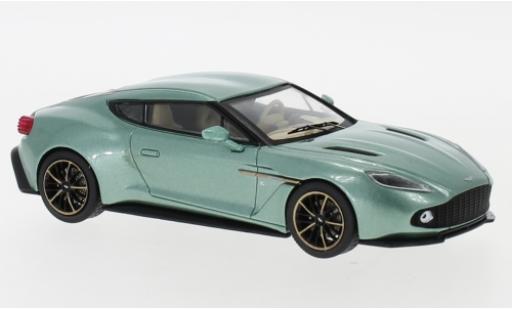 Aston Martin V12 1/43 IXO Vanquish Zagato metallico verde 2016 modellino in miniatura