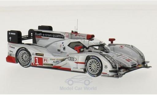 Audi R18 1/43 IXO E-Tron quattro No.1 24h Le Mans 2013 A.Lotterer modellino in miniatura