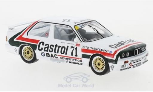 Bmw M3 1/43 IXO (E30) No.71 Castrol ETCC 1988 J.P.Malcher/P.Petit modellino in miniatura
