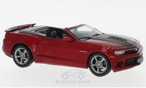 Chevrolet Camaro 1/43 IXO Convertibile metallico rosso 2014 modellino in miniatura