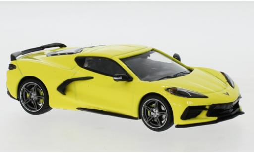 Chevrolet Corvette 1/43 IXO C8 giallo 2020 modellino in miniatura