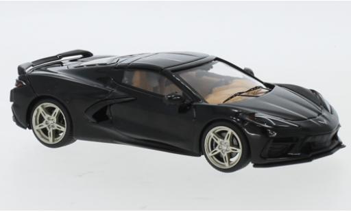 Chevrolet Corvette 1/43 IXO C8 nero 2020 modellino in miniatura