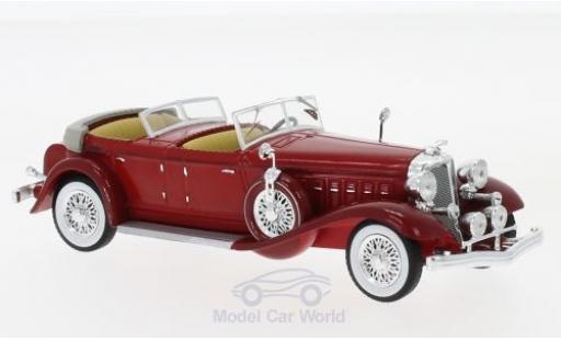 Chrysler Imperial 1/43 IXO Le Baron Phaeton rosso 1933 modellino in miniatura