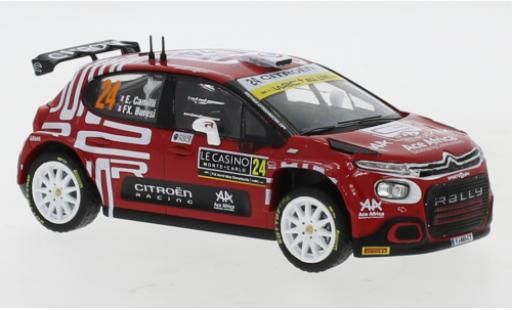 Citroen C3 1/43 IXO Rally 2 No.24 Rally Monte Carlo 2021 E.Camilli/F-X.Buresi modellino in miniatura