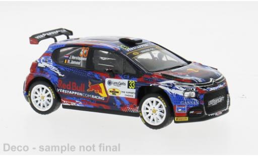 Citroen C3 1/43 IXO Rally2 Rallye du Condroz 2022 #33 1:43 modellino in miniatura