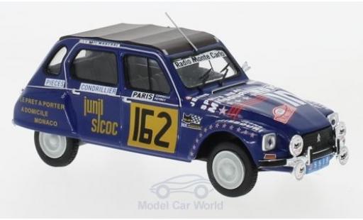 Citroen Dyane 1/43 IXO No.162 Rallye WM Rally Monte Carlo 1978 M.Peyret/J.J.Cornelli modellino in miniatura