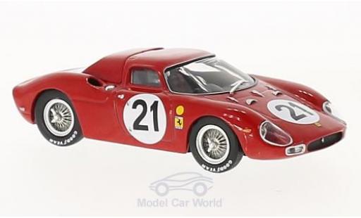 Ferrari 250 LM 1/43 IXO LM RHD No.21 24h Le Mans 1965 M.Gregory/J.Rindt modellino in miniatura