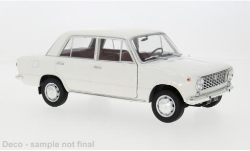 Fiat 124 1/18 IXO weiss 1970 1:18 modellino in miniatura
