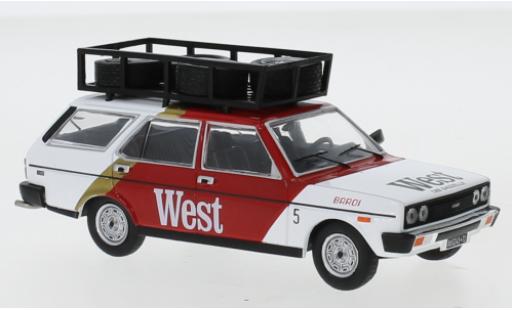 Fiat 131 1/43 IXO Panorama West 1979 Assistance modellino in miniatura