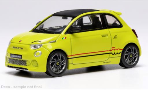 Fiat 500 1/43 IXO e Abarth gelb 2024 1:43 modellino in miniatura