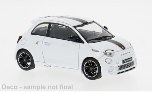 Fiat 500 1/43 IXO e Abarth weiss 2024 1:43 modellino in miniatura