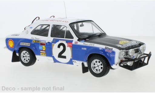 Ford Escort 1/18 IXO MkI RS 1600 RHD No.2 Safari Rally 1973 R.Clark/J.Porter modellino in miniatura