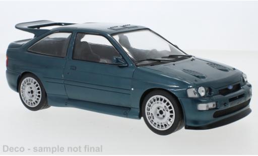 Ford Escort 1/18 IXO RS Cosworth metallico verde 1996 Ready to Race modellino in miniatura