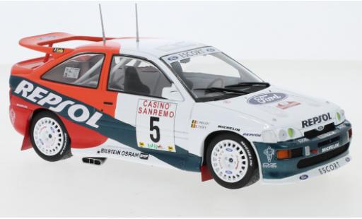 Ford Escort 1/24 IXO RS Cosworth No.5 Repsol Rallye WM Rallye San Remo 1996 B.Thiry/S.Prevot modellino in miniatura