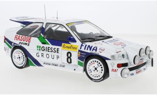 Ford Escort 1/18 IXO RS Cosworth No.8 Giesse Group Rallye WM Rallye Monte Carlo 1995 B.Thiry/S.Prevot modellino in miniatura