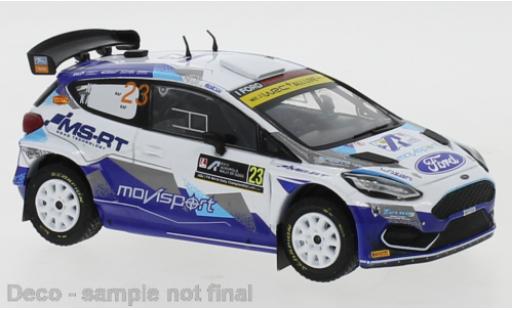 Ford Fiesta 1/43 IXO R5 MkII No.23 MoviSport WRC2 Rally Acropolis 2021 N.Gryazin/K.Aleksandrov modellino in miniatura