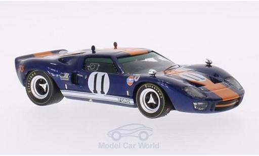 Ford GT40 1/43 IXO RHD No.11 24h Daytona 1967 J.Ickx/D.Thompson modellino in miniatura