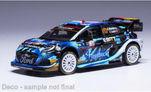 Ford Puma 1/43 IXO Rally 1 No.13 WRC Central European Rally 2023 1:43 modellino in miniatura