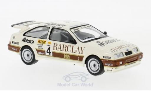 Ford Sierra Cosworth 1/43 IXO RS Cosworth No.4 Wolf Racing Barclay WTCC 24h Spa 1987 J.Winkelhock/D.Artzet/M.Burkhard modellino in miniatura