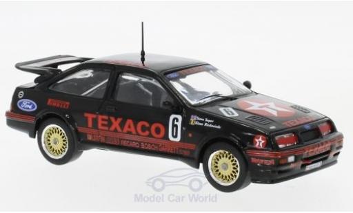 Ford Sierra Cosworth 1/43 IXO RS Cosworth No.6 Eggenberger Motorsport Texaco WTCC Dijon 1987 S.Soper/K.Niedzwiedz modellino in miniatura