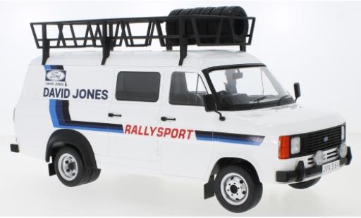Ford Transit 1/18 IXO MK II David Jones with roof accessories modellino in miniatura
