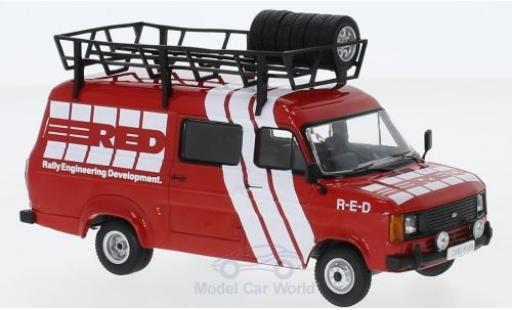 Ford Transit 1/43 IXO MKII 1985 Rally Assistance R-E-D modellino in miniatura