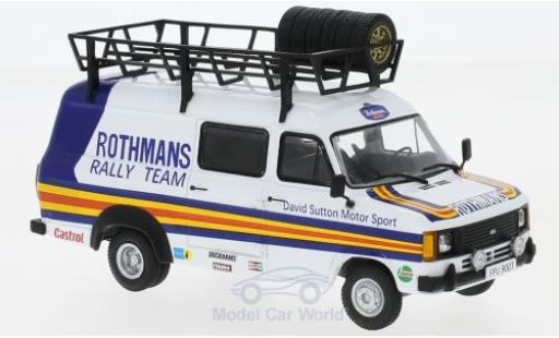 Ford Transit 1/43 IXO MKII David Sutton Motorsport Rothmans 1980 Rally Assistance modellino in miniatura