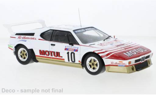 Bmw M1 1/18 IXO No.10 Rally WM Tour de Corse 1982 modellino in miniatura