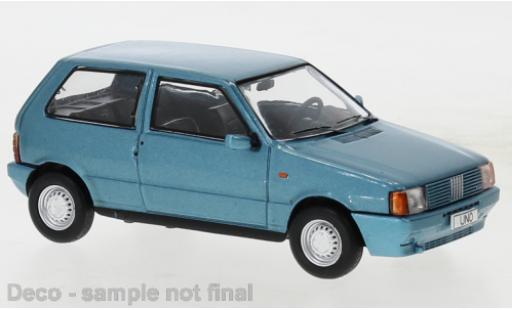 Fiat Uno 1/43 IXO metallise blu 1983 modellino in miniatura
