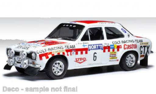 Ford Escort 1/18 IXO MK I RS 1600 No.6 1000 Lakes Rally 1973 modellino in miniatura