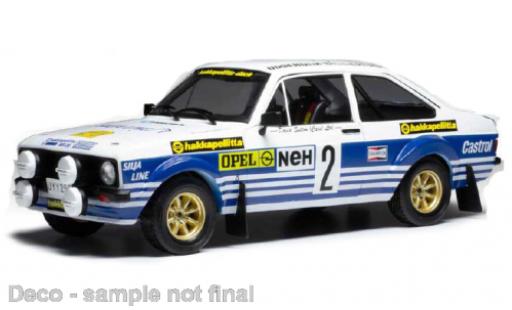 Ford Escort 1/18 IXO MK II RS 1800 No.2 Rallye Schweden 1977 modellino in miniatura