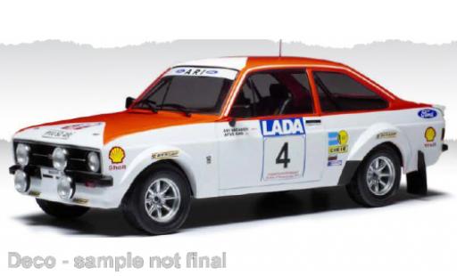 Ford Escort 1/18 IXO MK II RS 1800 No.4 1000 Lakes Rally 1977 modellino in miniatura