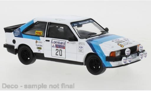 Ford Escort 1/43 IXO MKIII RS 1600i No.20 RAC Rally 1983 modellino in miniatura