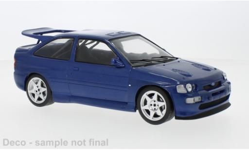 Ford Escort 1/18 IXO RS Cosworth metallise blu 1996 modellino in miniatura