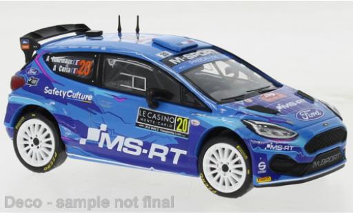 Ford Fiesta 1/43 IXO MK II No.20 WRC2 Rally Monte Carlo 2023 modellino in miniatura