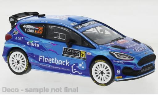 Ford Fiesta 1/43 IXO MK II No.25 WRC2 Rally Monte Carlo 2023 modellino in miniatura