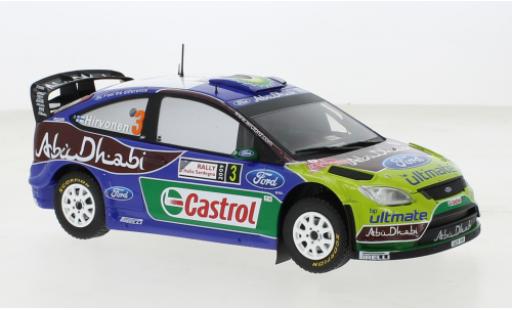 Ford Focus 1/24 IXO RS No.4 WRC Rallye Sardinien 2009 modellino in miniatura