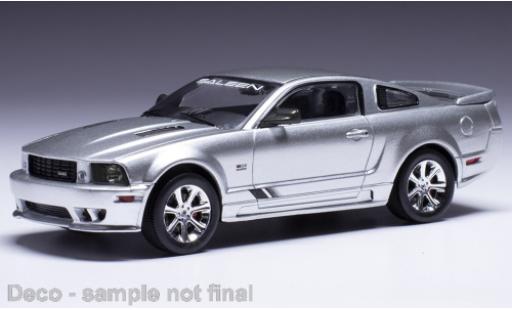 Saleen S281 1/43 IXO Ford Mustang metallise grigio 2005 modellino in miniatura