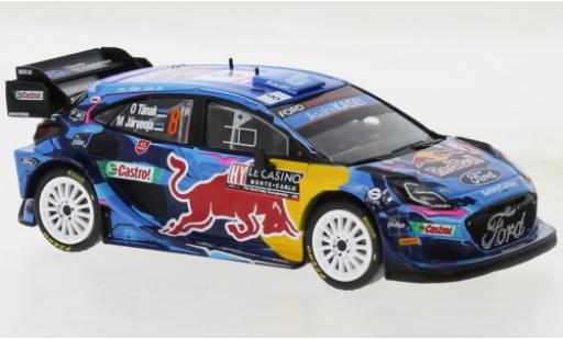 Ford Puma 1/43 IXO No.8 WRC1 Rally Monte Carlo 2023 modellino in miniatura
