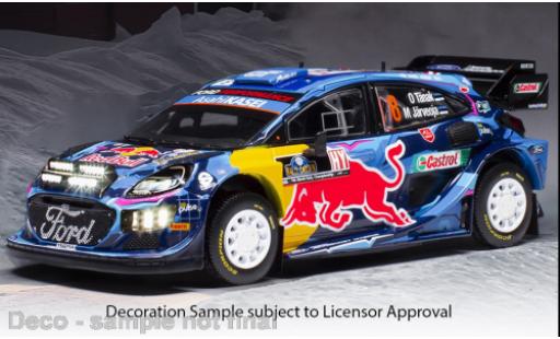 Ford Puma 1/43 IXO No.8 WRC1 Rally Suède 2023 modellino in miniatura