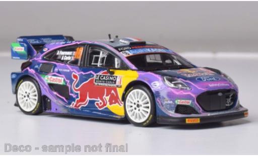 Ford Puma 1/43 IXO Rally1 No.16 WRC Rally Monte Carlo 2022 modellino in miniatura
