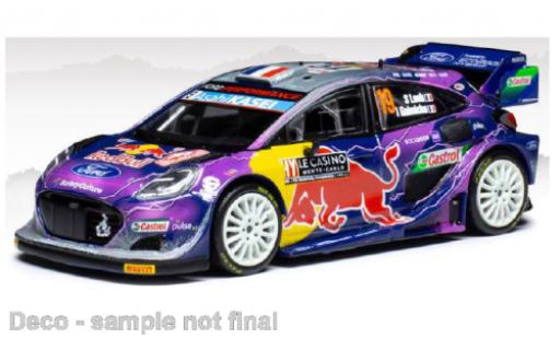 Ford Puma 1/43 IXO Rally1 No.19 WRC Rally Monte Carlo 2022 modellino in miniatura