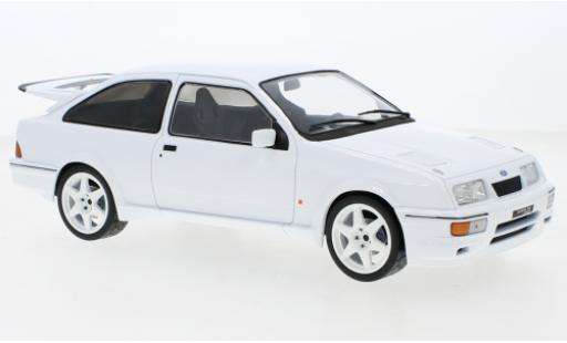 Ford Sierra 1/18 IXO RS Cosworth bianco 1988 modellino in miniatura