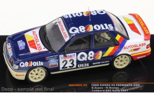 Ford Sierra 1/43 IXO RS Cosworth No.23 Rallye RAC Lombard 1991 modellino in miniatura